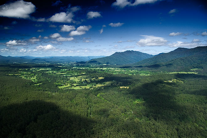 "Old Man Dreaming" overlooks the Promised Land